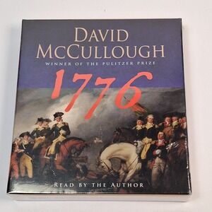 1776 David McCullough Audiobook CD NEW SEALED 2005 Abridged Read by Author